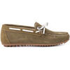 Mocassins enfant Pisamonas Mocassins De C&eacute;r&eacute;monie En Su&egrave;de Avec N?ud Pour Gar&ccedil;on Vert