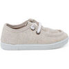 Chaussures bateau enfant Pisamonas Chaussures Bateau Wallaby Semelle Fine Lacets &Eacute;lastiques Beige