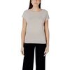 T-shirt Street One LTD QR linen look shirt w.laceshoulde 323146