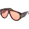 Lunettes de soleil Tom Ford FT1044 BRONSON Lunettes de soleil, Havana/Bordeaux, 60 mm