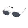 Lunettes sur Grenoble : Lunettes de soleil Xlab HONSU Lunettes de soleil, Argent/Fum&eacute;e, 51 mm Argent&eacute;
