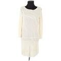 Robe courte Bash Robe en coton &eacute;crue Beige