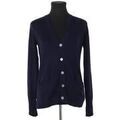 Gilet Officine G&eacute;n&eacute;rale Gilet en laine bleu Bleu Grenoble