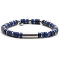 Bracelets Sixtystones Bracelet 6mm Perles Heishi Lapis Gili-Small-16cm Grenoble