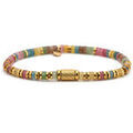 Bracelets Sixtystones Bracelet 4mm Perles Heishi Tourmaline -Small-16cm