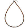Collier Sixtystones Collier 4mm Perles Heishi Jaspe Picasso -
