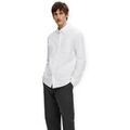 Chemises/chemisettes sur Grenoble : Chemise Selected Noos Regrick Oxford Shirt - White