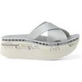 Mules Premiata MOURA-PE25-VAR 7458 Argent&eacute; Grenoble