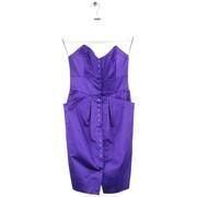 Robe courte Tara Jarmon Robe en coton violette
