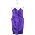 Robe courte Tara Jarmon Robe en coton violette