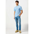 Tee-shirts sur Grenoble : T-shirt Wrangler Polo REFINED MC Blue 2