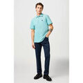 Tee-shirts sur Grenoble : T-shirt Wrangler Polo REFINED MC Teal