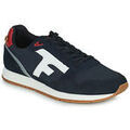 Baskets homme sur Grenoble : Baskets basses Faguo ELM SYN WOVEN SUEDE Bleu