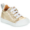 Baskets montantes enfant GBB HENRIET TWIST Dor&eacute;