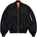 Veste Alpha Industries MA-1 Heritage - black Grenoble