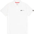 T-shirt Alpha Industries Basic Polo SL - white