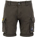 Short Alpha Industries Crew Short Patch - greyblack Grenoble