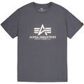 Tee-shirts sur Grenoble : T-shirt Alpha Industries Basic T-Shirt BL - greyblack