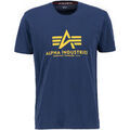 Tee-shirts sur Grenoble : T-shirt Alpha Industries Basic T-Shirt BL - new navy
