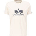 Tee-shirts sur Grenoble : T-shirt Alpha Industries Basic T-Shirt BL - jet stream white