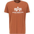 Tee-shirts sur Grenoble : T-shirt Alpha Industries Basic T-Shirt BL - hazel brown