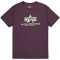 T-shirt Alpha Industries Basic T-Shirt BL - Plum