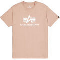 Tee-shirts sur Grenoble : T-shirt Alpha Industries Basic T-Shirt BL - Dusty Coral