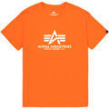 T-shirt Alpha Industries Basic T-Shirt BL - boost orange