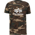 Tee-shirts sur Grenoble : T-shirt Alpha Industries Basic T-Shirt BL Camo - wdl camo 65