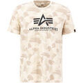 T-shirt Alpha Industries Basic T-Shirt BL Camo - sand camo Grenoble