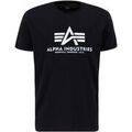 T-shirt Alpha Industries Basic T-Shirt BL Carbon - black / silver