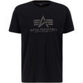 Tee-shirts sur Grenoble : T-shirt Alpha Industries Basic T-Shirt BL Carbon - black/black