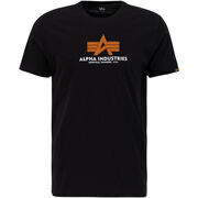 T-shirt Alpha Industries Basic T-Shirt BL Rubber - black