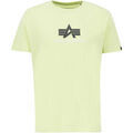 T-shirt Alpha Industries Basic T-Shirt BL Rubber - Arctic Lime Grenoble