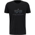 Tee-shirts sur Grenoble : T-shirt Alpha Industries Basic T-Shirt BL Rainbow Ref. - black