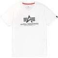 T-shirt Alpha Industries Basic T-Shirt BL V-Neck - white