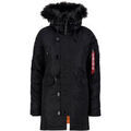 Vestes sur Grenoble : Veste Alpha Industries N-3B VF 59 Vintage Fit W - black/black