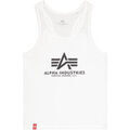 T-shirt Alpha Industries Basic Tank BL BB - white Grenoble