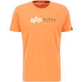 Tee-shirts sur Grenoble : T-shirt Alpha Industries Alpha Label T-Shirt PP - tangerine