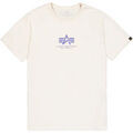 T-shirt Alpha Industries Basic T-Shirt ML - vintage white Grenoble