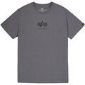 T-shirt Alpha Industries Basic T-Shirt ML - greyblack/black Grenoble