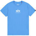 T-shirt Alpha Industries Basic T-Shirt ML - mediteranian blue