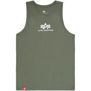 T-shirt Alpha Industries Basic Tank ML - dark olive