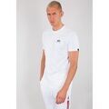 Tee-shirts sur Grenoble : T-shirt Alpha Industries Backprint T-Shirt - white