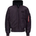 Veste Alpha Industries MA-1 D-Tec Sleeve Embroidery - Plum