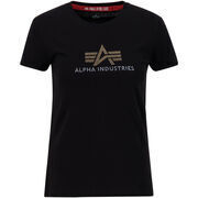 T-shirt Alpha Industries Crystal T-Shirt W - black
