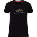 T-shirt Alpha Industries Crystal T-Shirt W - black Grenoble