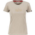Tee-shirts sur Grenoble : T-shirt Alpha Industries Crystal T-Shirt W - vintage sand