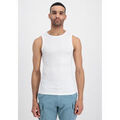 Tee-shirts sur Grenoble : T-shirt Alpha Industries X-Fit Rib Tank - white