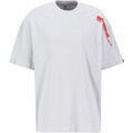 Tee-shirts sur Grenoble : T-shirt Alpha Industries Flock Logo T-Shirt - pastel grey